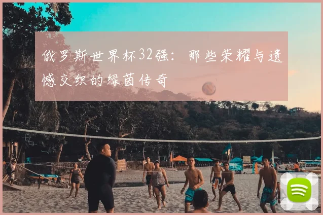 俄罗斯世界杯32强：那些荣耀与遗憾交织的绿茵传奇