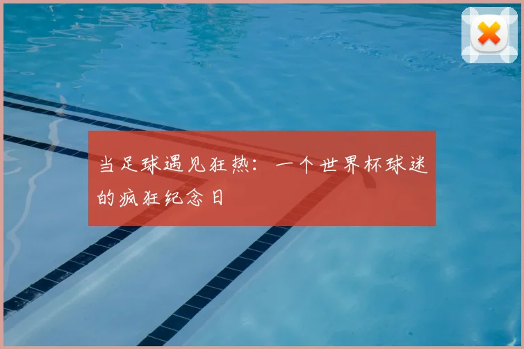 当足球遇见狂热：一个世界杯球迷的疯狂纪念日