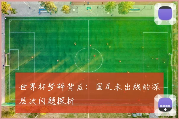 世界杯梦碎背后:国足未出线的深层次问题探析