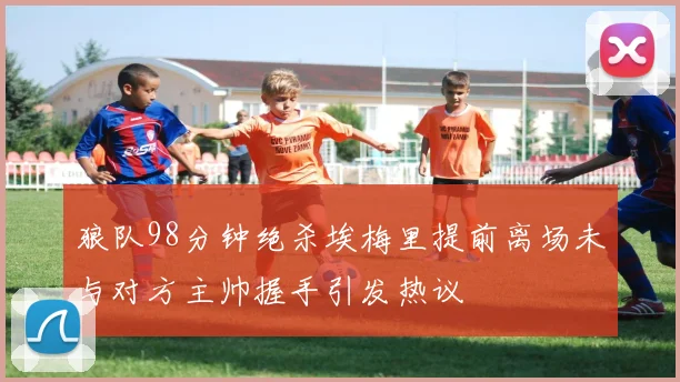 狼队98分钟绝杀埃梅里提前离场未与对方主帅握手引发热议
